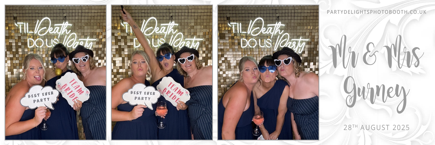 Johnie and Danielle’s wedding | View more photos from the event at gallery.partydelightsphotobooth.co.uk/u/PartyDelightsPhotoBooth/Johnie-and-Danielle’s-wedding