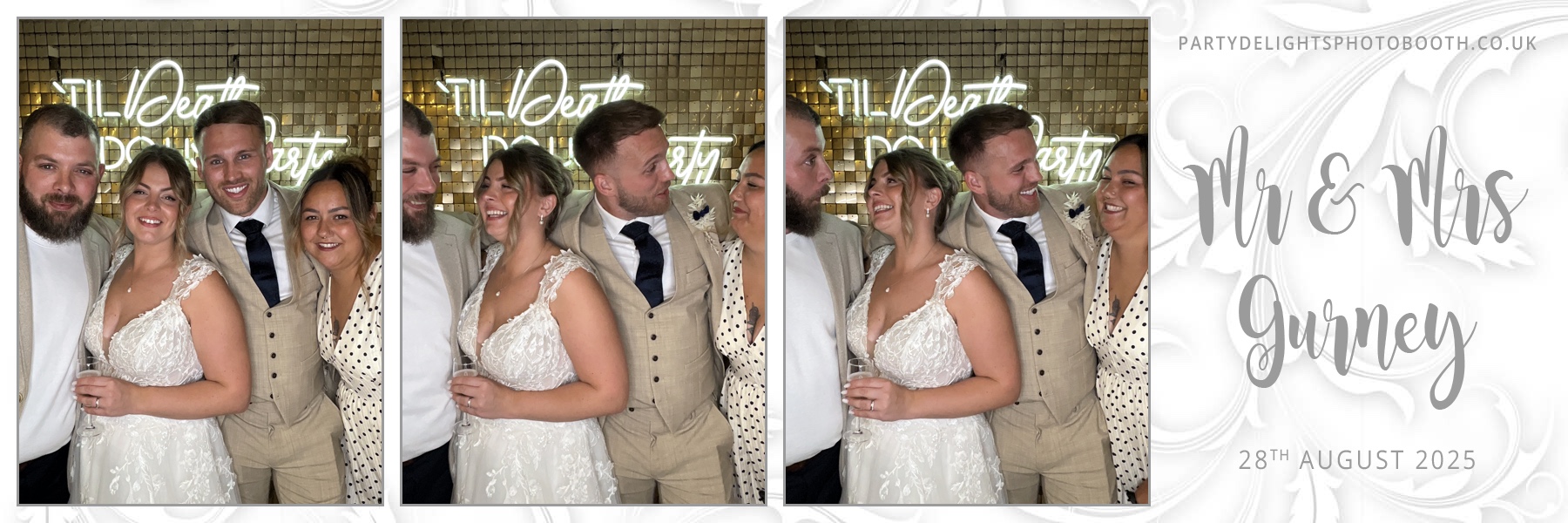 Johnie and Danielle’s wedding | View more photos from the event at gallery.partydelightsphotobooth.co.uk/u/PartyDelightsPhotoBooth/Johnie-and-Danielle’s-wedding