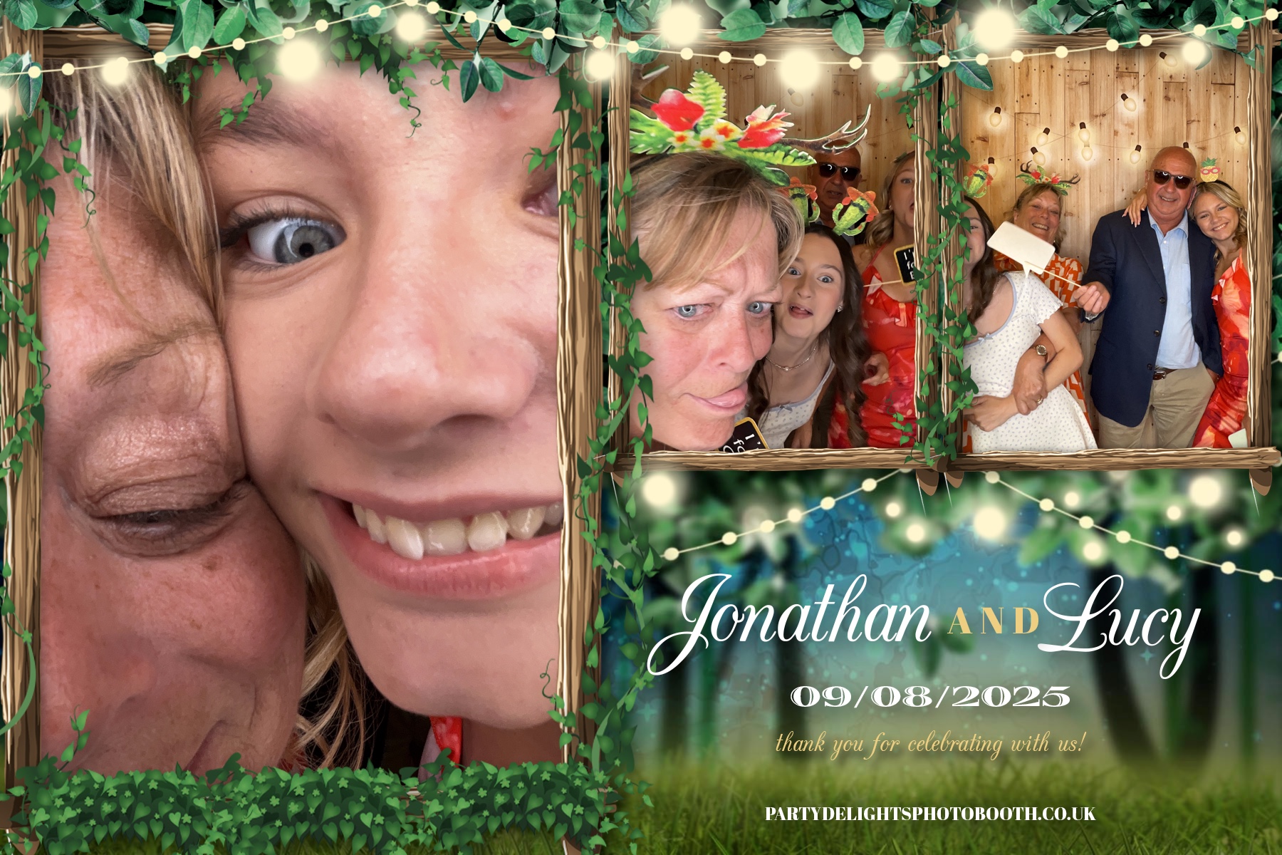 Jonny and Lucy’s Wedding | View more photos from the event at gallery.partydelightsphotobooth.co.uk/u/PartyDelightsPhotoBooth/Jonny-and-Lucy’s-Wedding