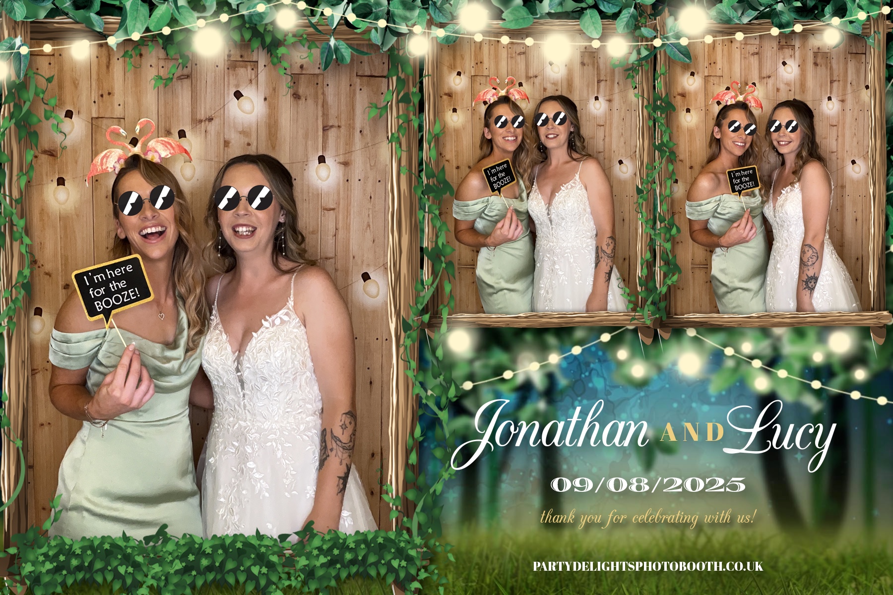 Jonny and Lucy’s Wedding | View more photos from the event at gallery.partydelightsphotobooth.co.uk/u/PartyDelightsPhotoBooth/Jonny-and-Lucy’s-Wedding