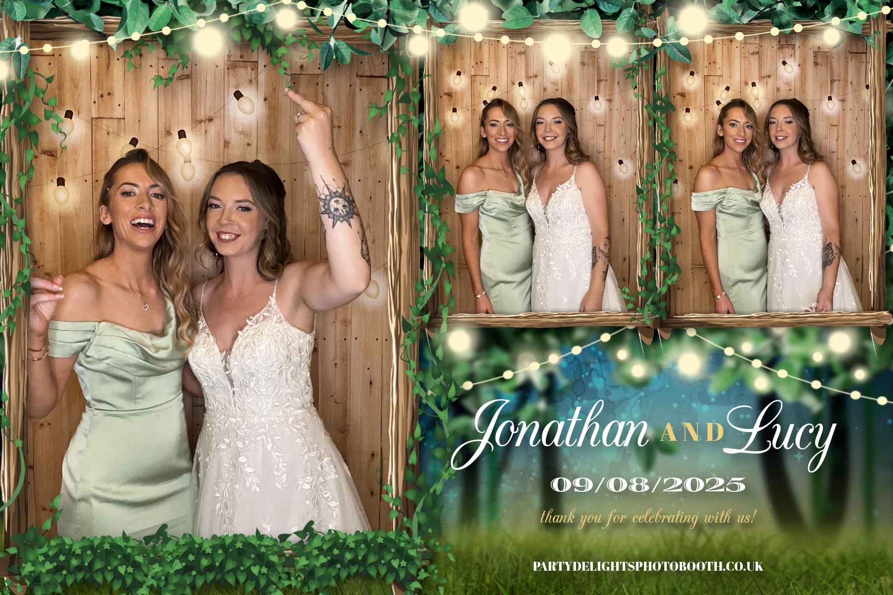 Jonny and Lucy’s Wedding | View more photos from the event at gallery.partydelightsphotobooth.co.uk/u/PartyDelightsPhotoBooth/Jonny-and-Lucy’s-Wedding