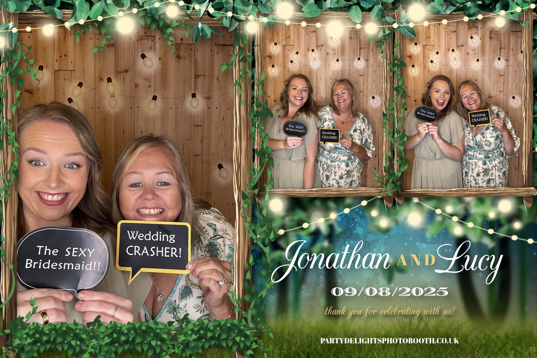 Jonny and Lucy’s Wedding | View more photos from the event at gallery.partydelightsphotobooth.co.uk/u/PartyDelightsPhotoBooth/Jonny-and-Lucy’s-Wedding