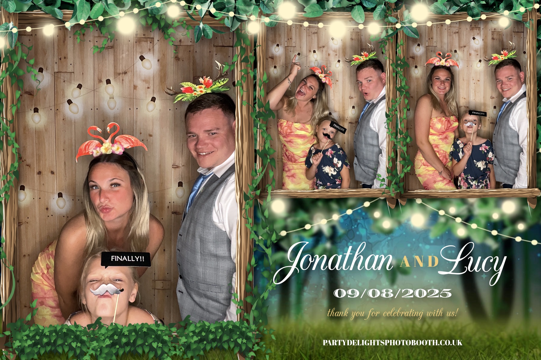 Jonny and Lucy’s Wedding | View more photos from the event at gallery.partydelightsphotobooth.co.uk/u/PartyDelightsPhotoBooth/Jonny-and-Lucy’s-Wedding