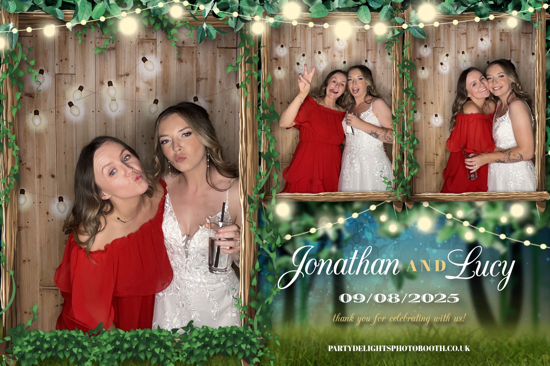 Jonny and Lucy’s Wedding | View more photos from the event at gallery.partydelightsphotobooth.co.uk/u/PartyDelightsPhotoBooth/Jonny-and-Lucy’s-Wedding