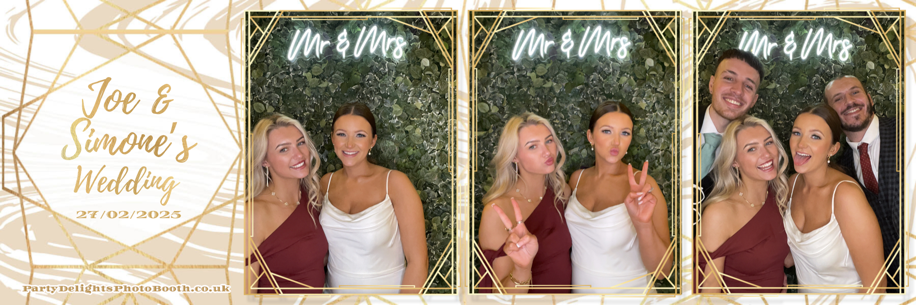 Joseph and Simones Wedding | View more photos from the event at gallery.partydelightsphotobooth.co.uk/u/PartyDelightsPhotoBooth/Joseph-and-Simones-Wedding