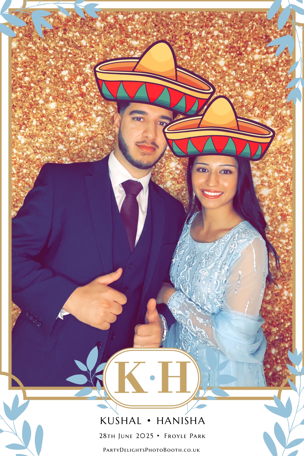Kushal and Hanisha’s Wedding | View more photos from the event at gallery.partydelightsphotobooth.co.uk/u/PartyDelightsPhotoBooth/Kushal-and-Hanisha’s-Wedding