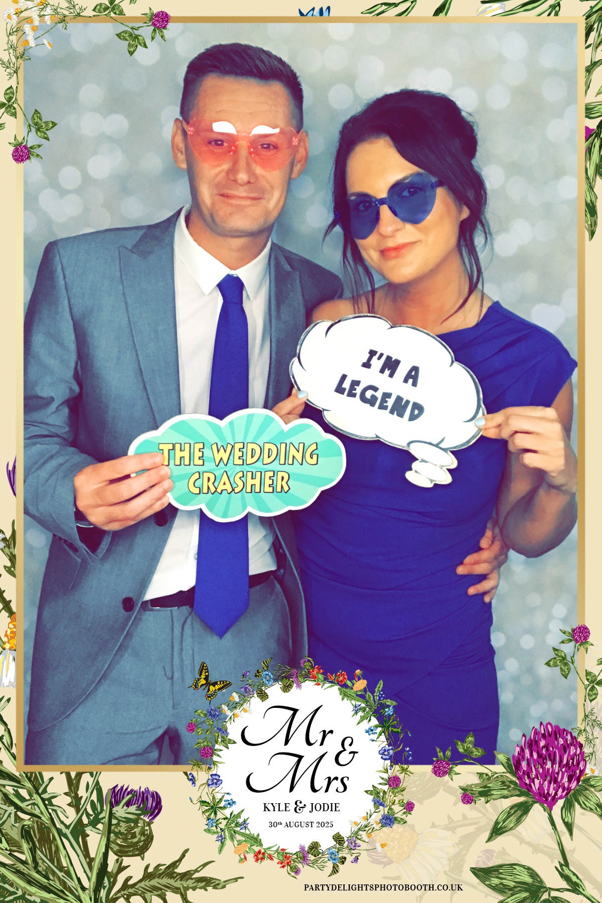 Kyle and Jodies Wedding | View more photos from the event at gallery.partydelightsphotobooth.co.uk/u/PartyDelightsPhotoBooth/Kyle-and-Jodies-Wedding
