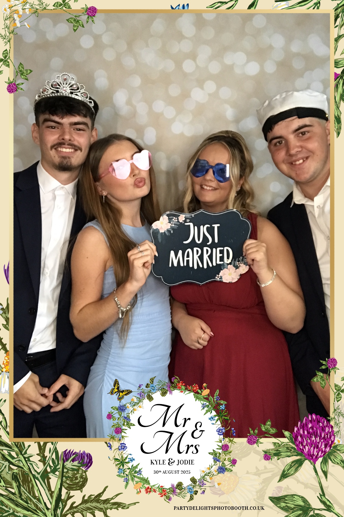 Kyle and Jodies Wedding | View more photos from the event at gallery.partydelightsphotobooth.co.uk/u/PartyDelightsPhotoBooth/Kyle-and-Jodies-Wedding