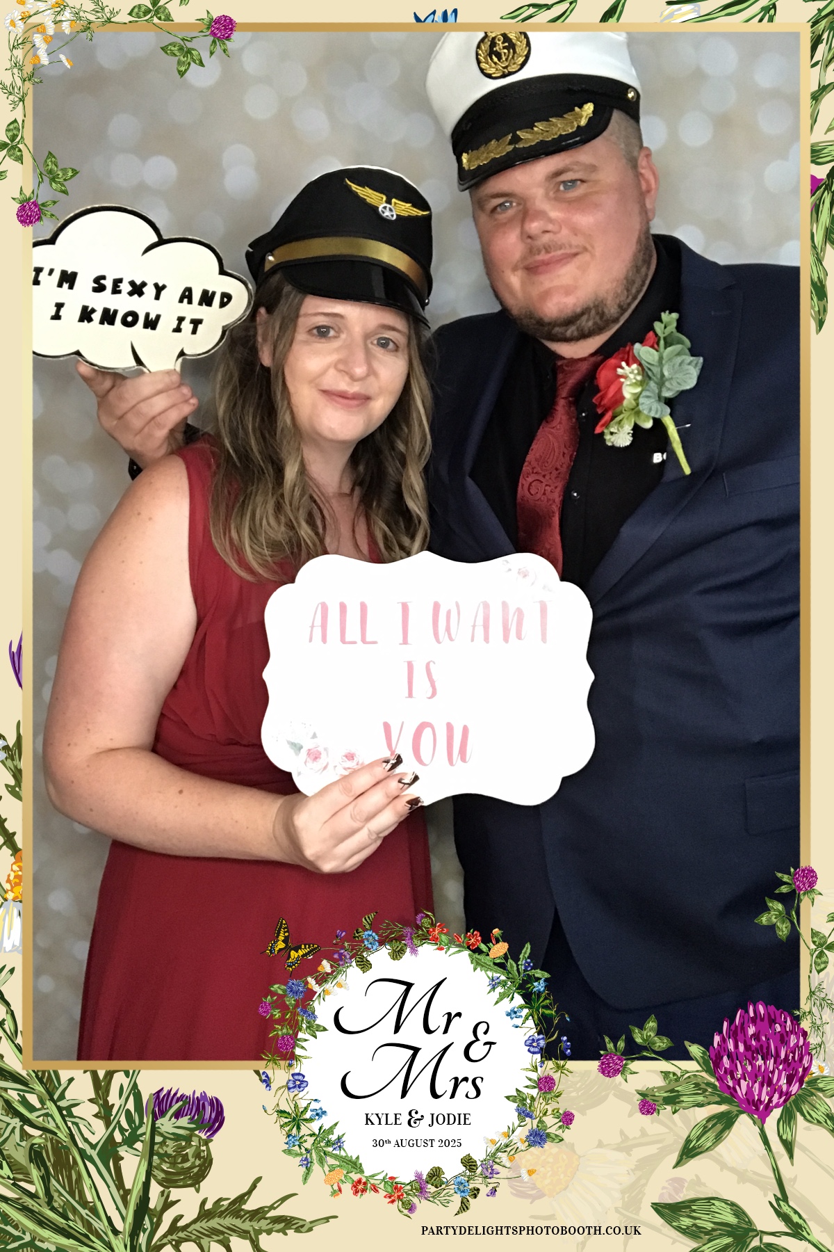 Kyle and Jodies Wedding | View more photos from the event at gallery.partydelightsphotobooth.co.uk/u/PartyDelightsPhotoBooth/Kyle-and-Jodies-Wedding