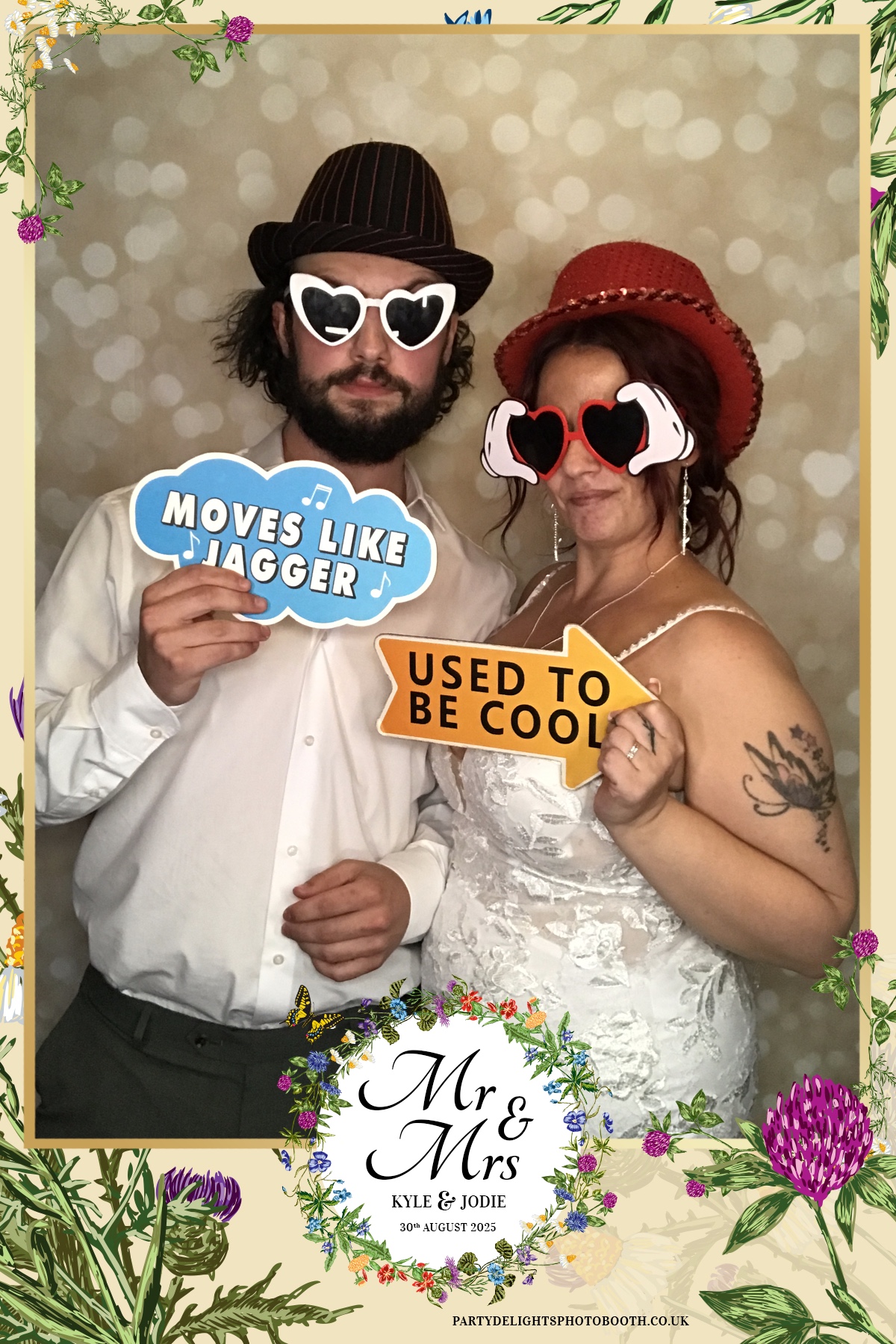 Kyle and Jodies Wedding | View more photos from the event at gallery.partydelightsphotobooth.co.uk/u/PartyDelightsPhotoBooth/Kyle-and-Jodies-Wedding