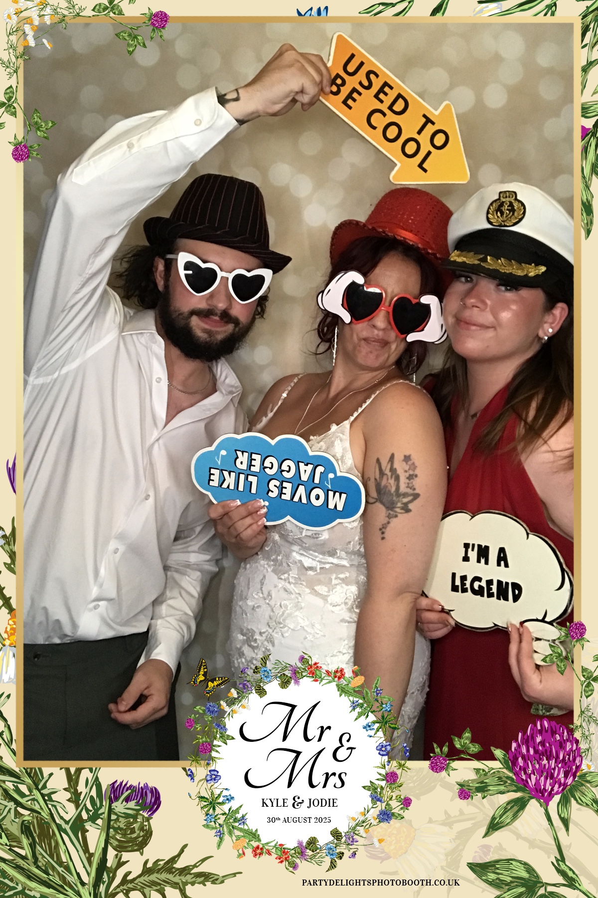 Kyle and Jodies Wedding | View more photos from the event at gallery.partydelightsphotobooth.co.uk/u/PartyDelightsPhotoBooth/Kyle-and-Jodies-Wedding