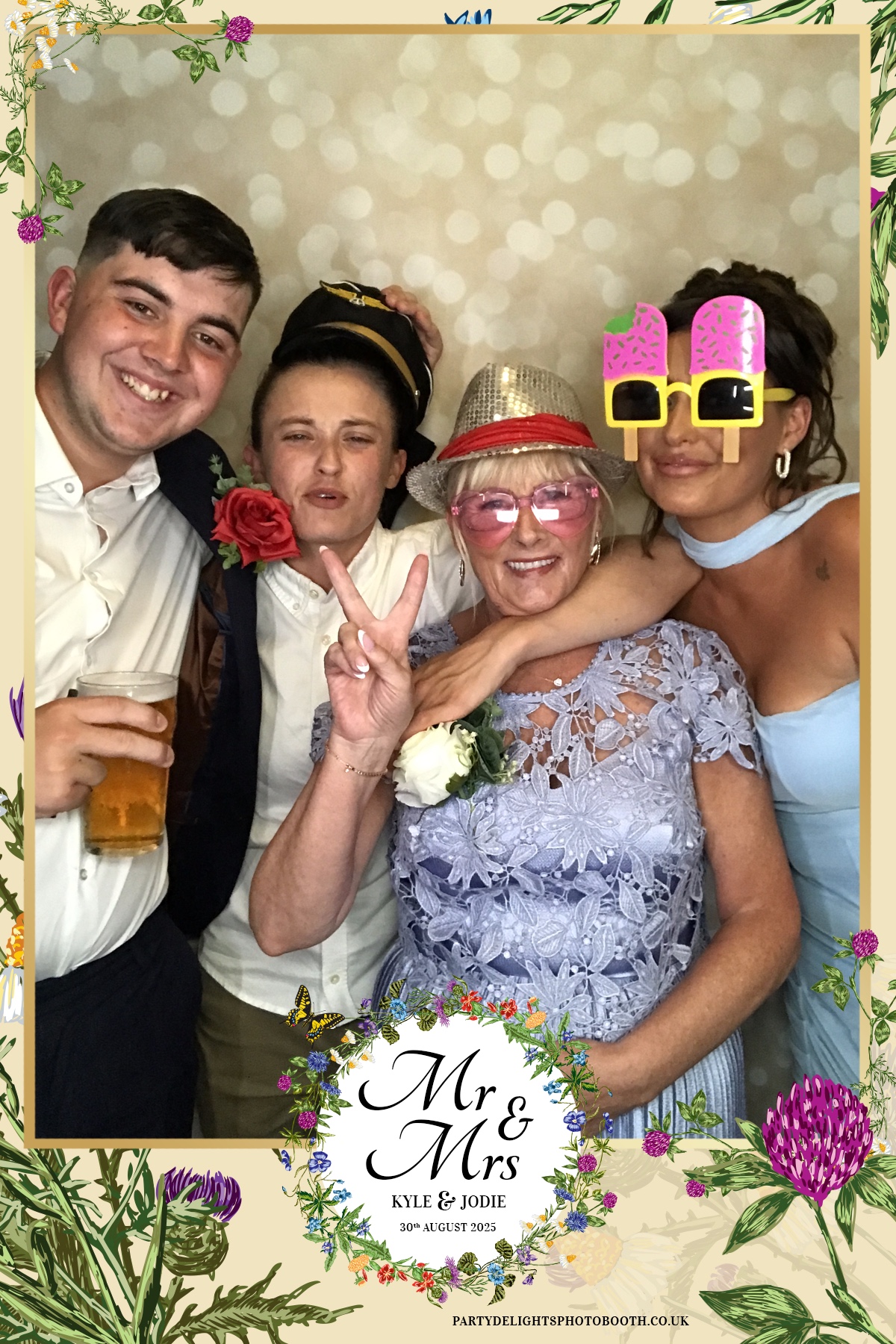 Kyle and Jodies Wedding | View more photos from the event at gallery.partydelightsphotobooth.co.uk/u/PartyDelightsPhotoBooth/Kyle-and-Jodies-Wedding