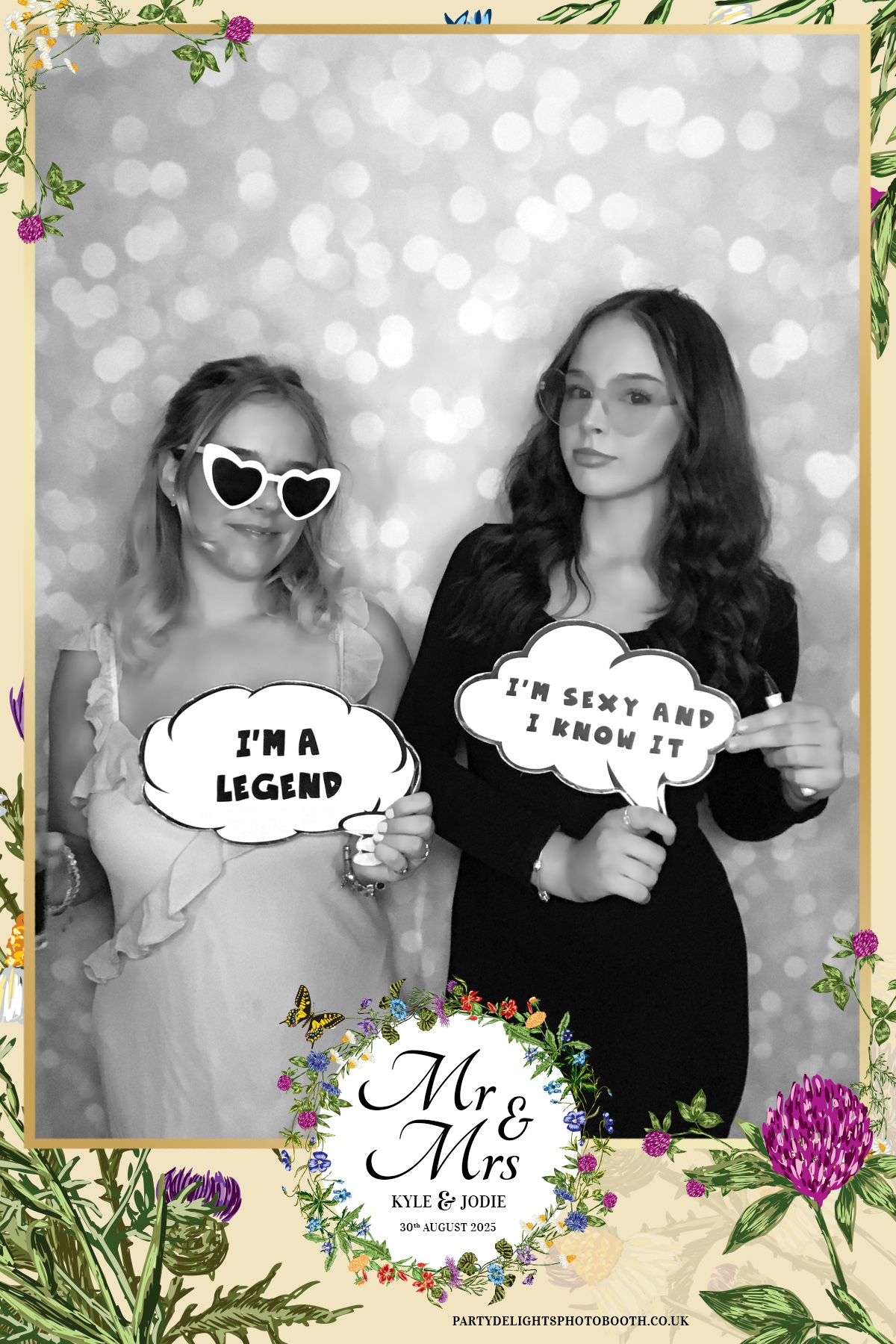Kyle and Jodies Wedding | View more photos from the event at gallery.partydelightsphotobooth.co.uk/u/PartyDelightsPhotoBooth/Kyle-and-Jodies-Wedding