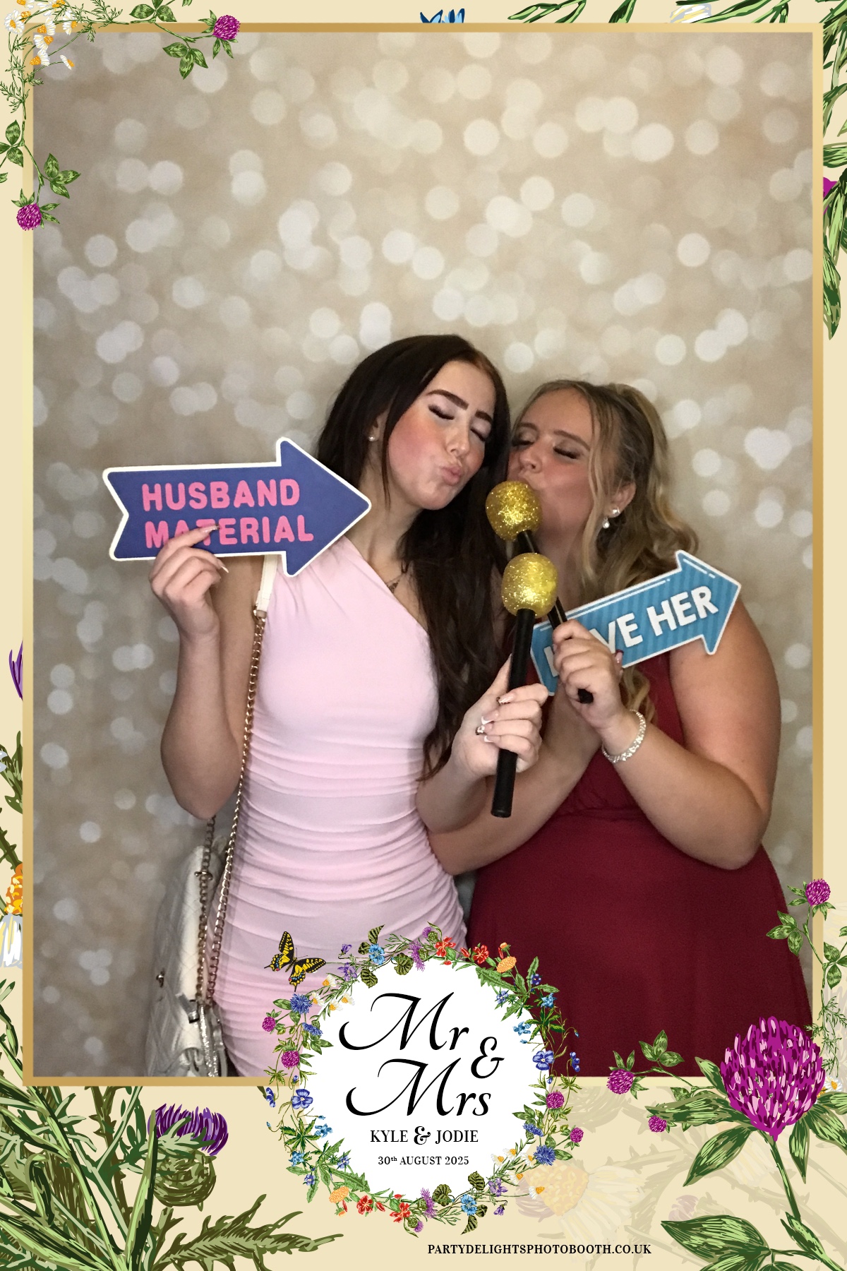 Kyle and Jodies Wedding | View more photos from the event at gallery.partydelightsphotobooth.co.uk/u/PartyDelightsPhotoBooth/Kyle-and-Jodies-Wedding