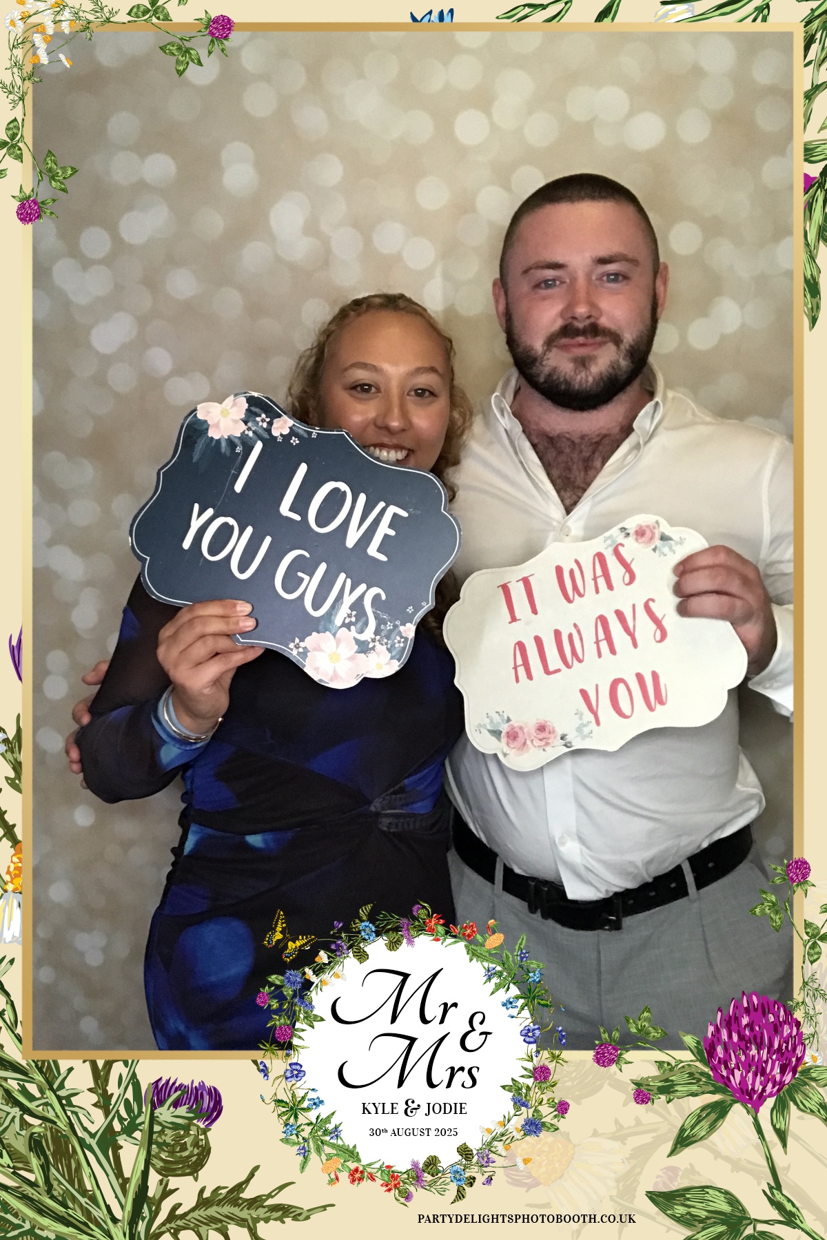 Kyle and Jodies Wedding | View more photos from the event at gallery.partydelightsphotobooth.co.uk/u/PartyDelightsPhotoBooth/Kyle-and-Jodies-Wedding