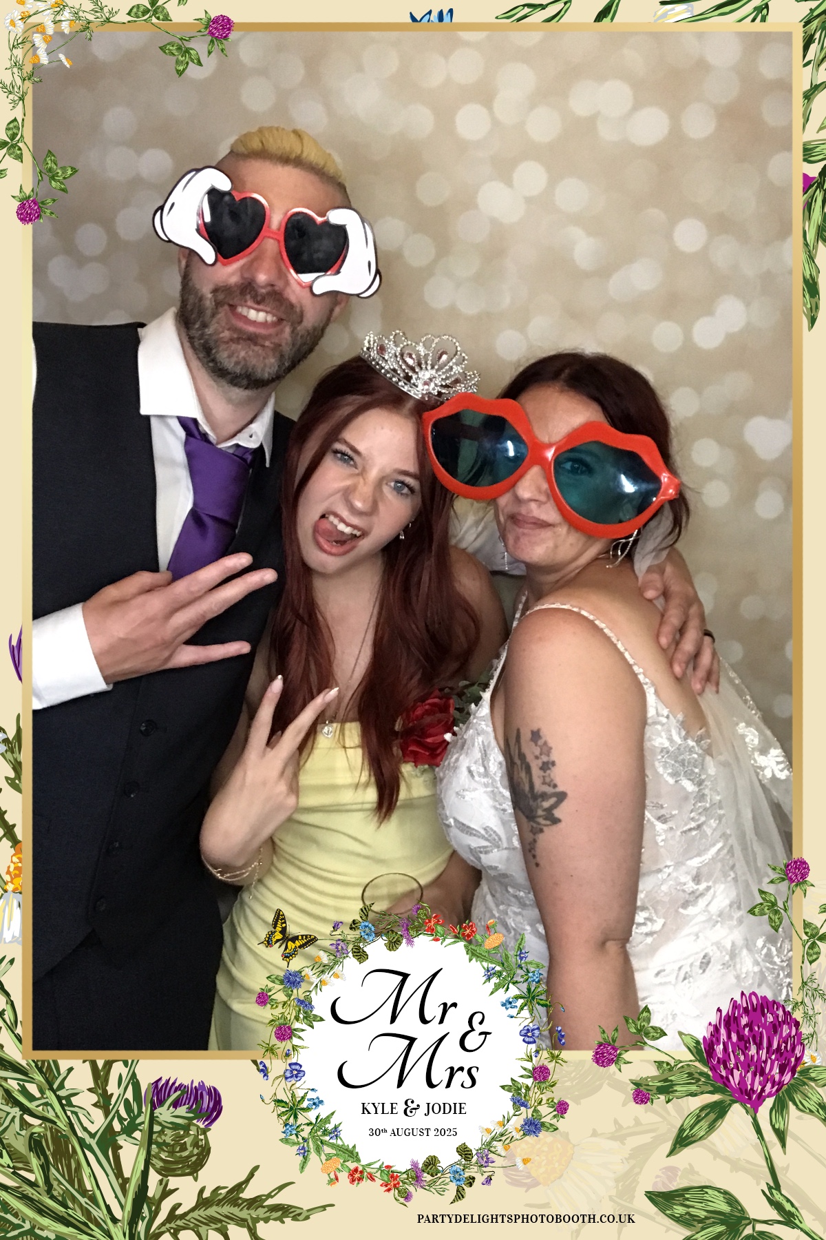 Kyle and Jodies Wedding | View more photos from the event at gallery.partydelightsphotobooth.co.uk/u/PartyDelightsPhotoBooth/Kyle-and-Jodies-Wedding