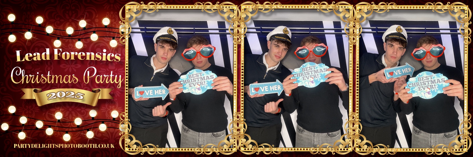 Lead Forensics Christmas Party 2025 | View more photos from the event at gallery.partydelightsphotobooth.co.uk/u/PartyDelightsPhotoBooth/Lead-Forensics-Christmas-Party-2025