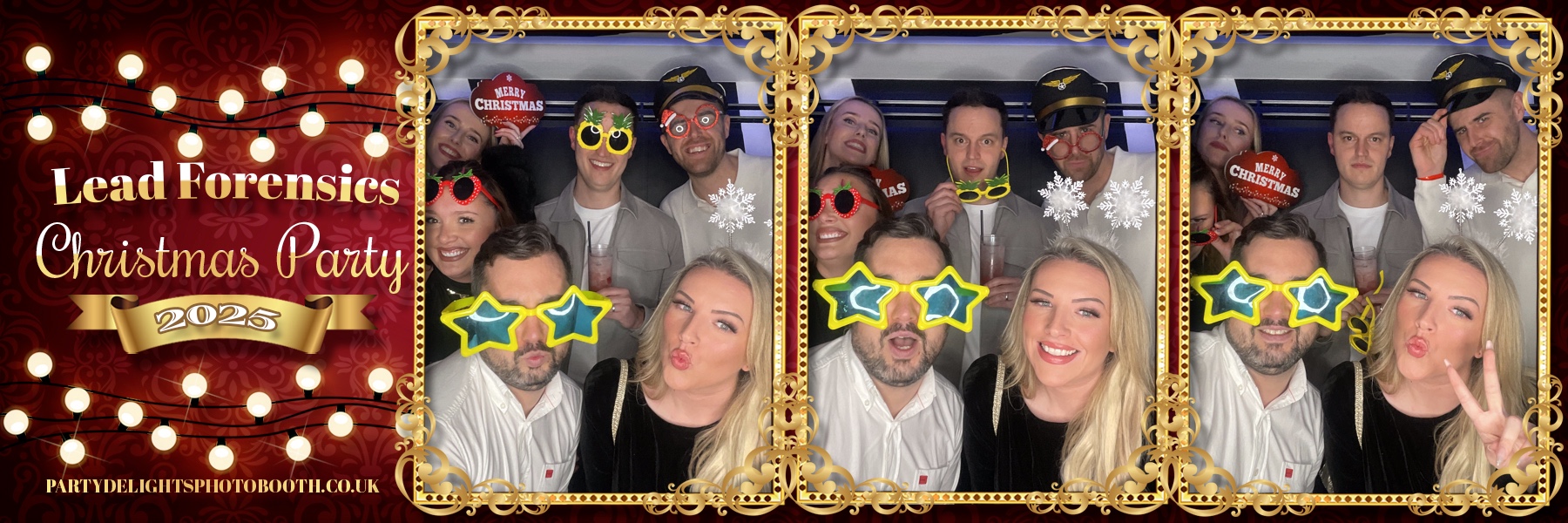 Lead Forensics Christmas Party 2025 | View more photos from the event at gallery.partydelightsphotobooth.co.uk/u/PartyDelightsPhotoBooth/Lead-Forensics-Christmas-Party-2025