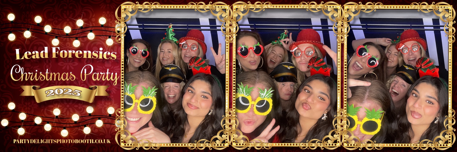Lead Forensics Christmas Party 2025 | View more photos from the event at gallery.partydelightsphotobooth.co.uk/u/PartyDelightsPhotoBooth/Lead-Forensics-Christmas-Party-2025