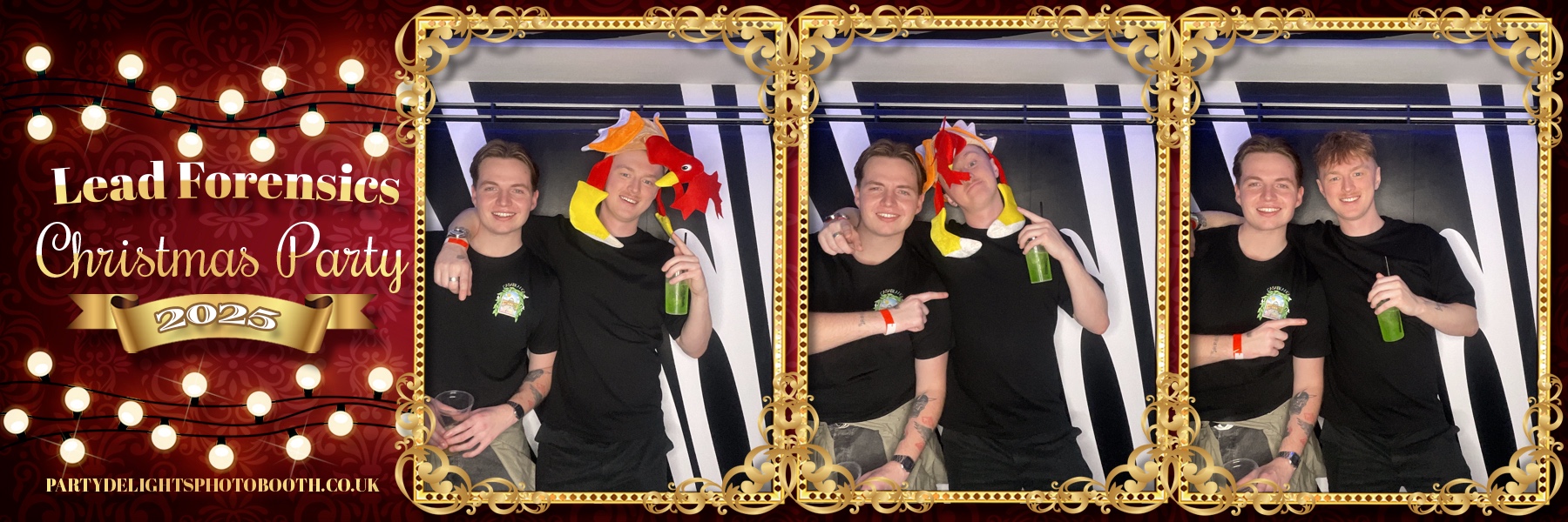 Lead Forensics Christmas Party 2025 | View more photos from the event at gallery.partydelightsphotobooth.co.uk/u/PartyDelightsPhotoBooth/Lead-Forensics-Christmas-Party-2025