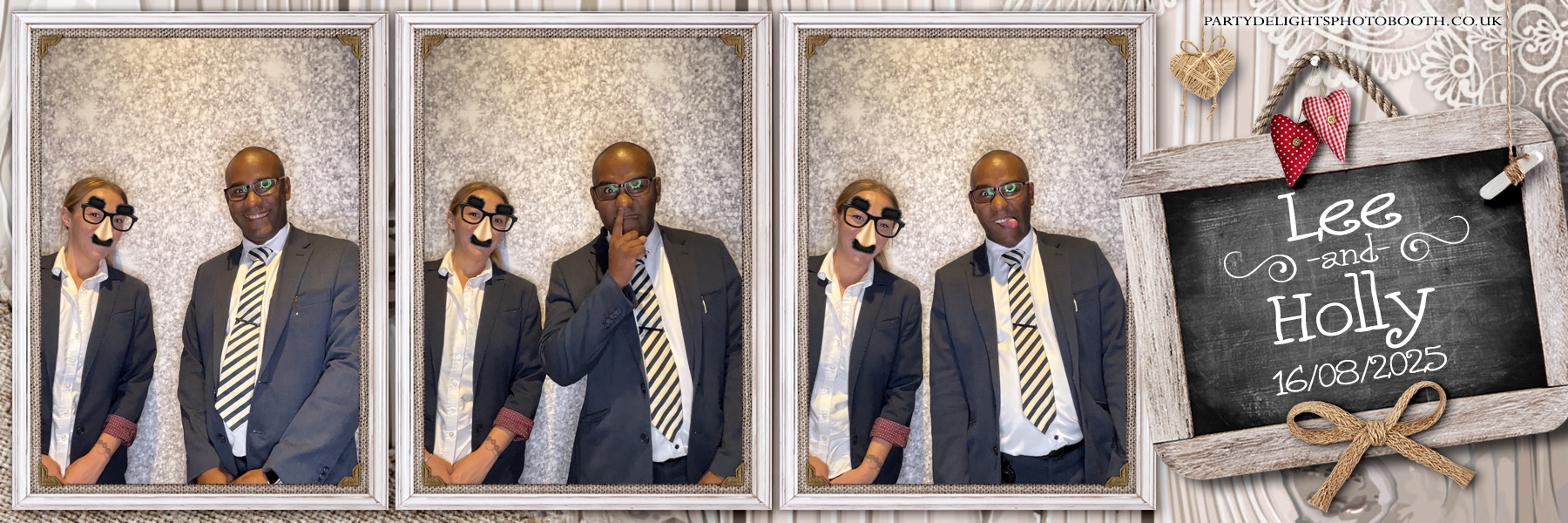 Lee & Holly's Wedding | View more photos from the event at gallery.partydelightsphotobooth.co.uk/u/PartyDelightsPhotoBooth/Lee-Hollys-Wedding