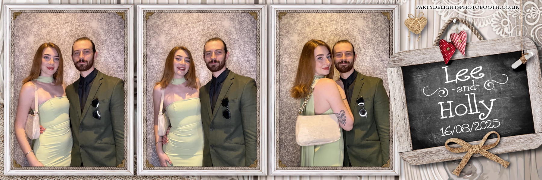 Lee & Holly's Wedding | View more photos from the event at gallery.partydelightsphotobooth.co.uk/u/PartyDelightsPhotoBooth/Lee-Hollys-Wedding