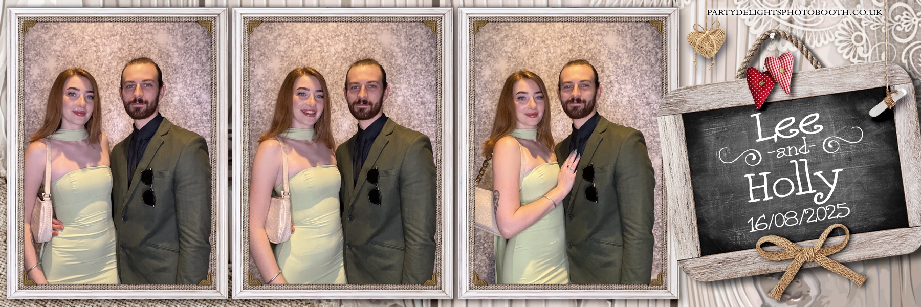 Lee & Holly's Wedding | View more photos from the event at gallery.partydelightsphotobooth.co.uk/u/PartyDelightsPhotoBooth/Lee-Hollys-Wedding