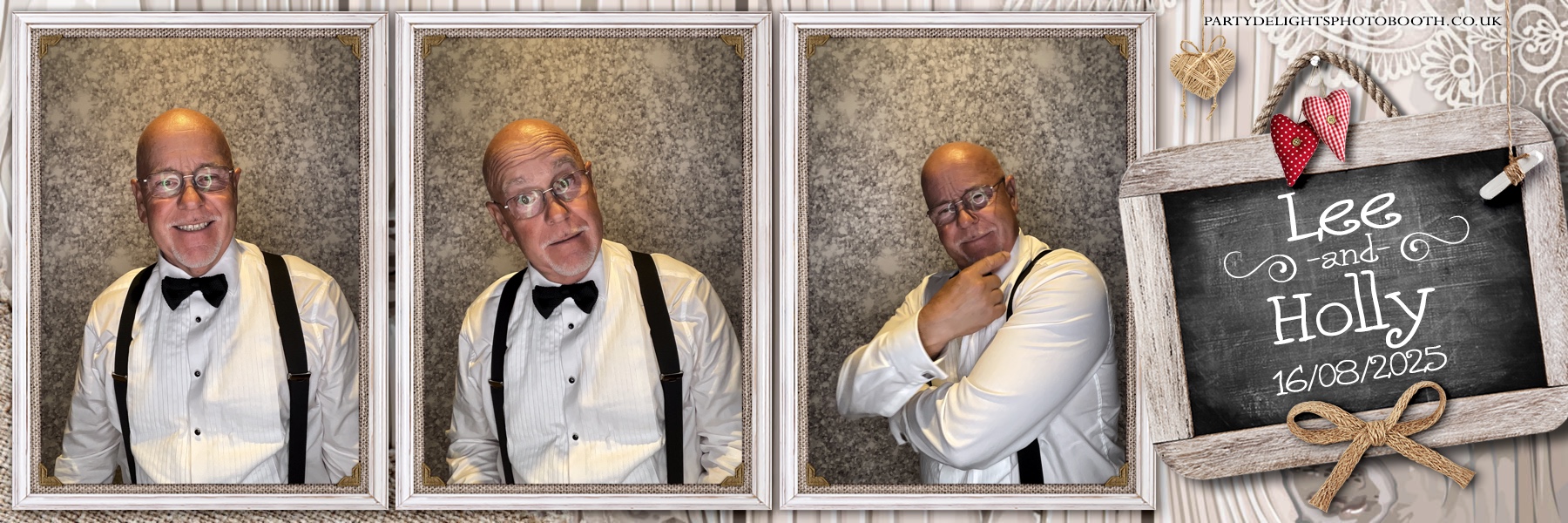 Lee & Holly's Wedding | View more photos from the event at gallery.partydelightsphotobooth.co.uk/u/PartyDelightsPhotoBooth/Lee-Hollys-Wedding