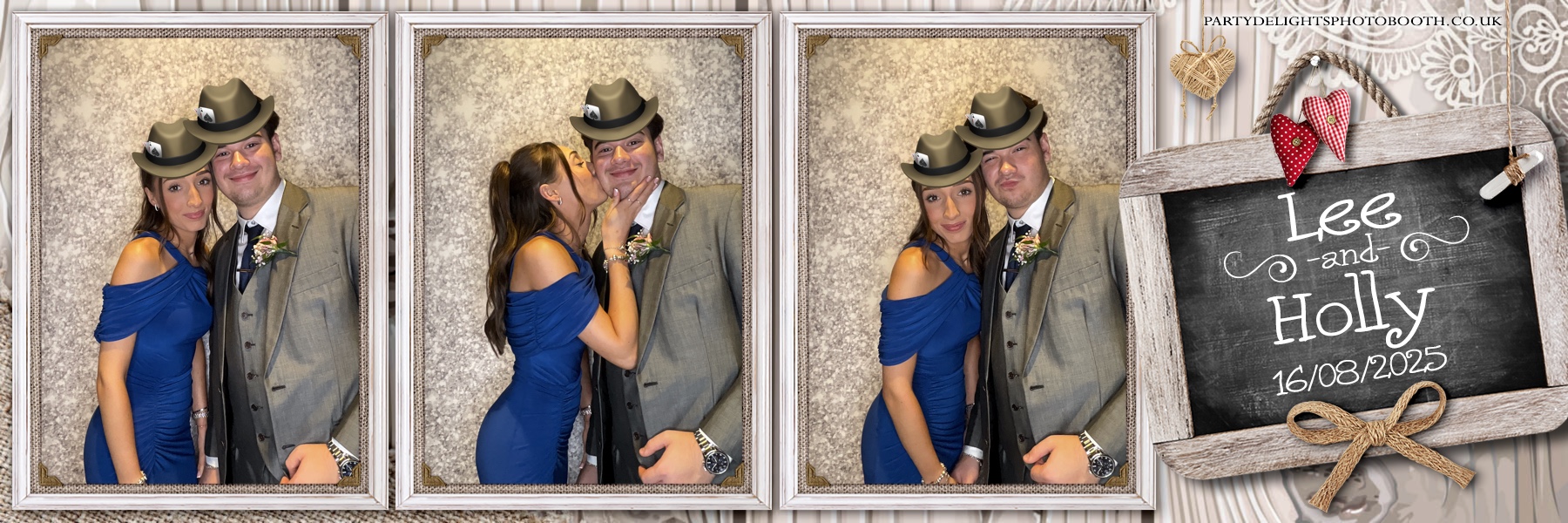 Lee & Holly's Wedding | View more photos from the event at gallery.partydelightsphotobooth.co.uk/u/PartyDelightsPhotoBooth/Lee-Hollys-Wedding