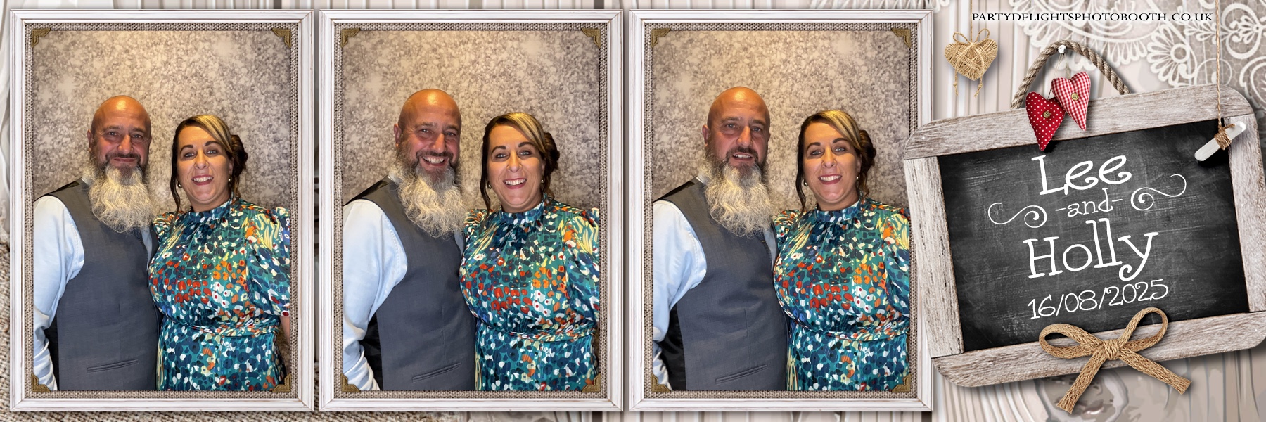 Lee & Holly's Wedding | View more photos from the event at gallery.partydelightsphotobooth.co.uk/u/PartyDelightsPhotoBooth/Lee-Hollys-Wedding