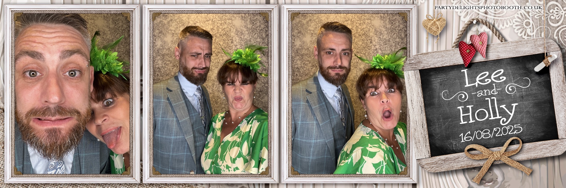 Lee & Holly's Wedding | View more photos from the event at gallery.partydelightsphotobooth.co.uk/u/PartyDelightsPhotoBooth/Lee-Hollys-Wedding