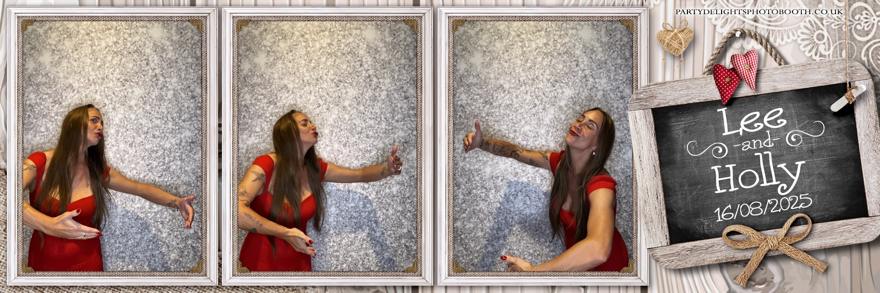 Lee & Holly's Wedding | View more photos from the event at gallery.partydelightsphotobooth.co.uk/u/PartyDelightsPhotoBooth/Lee-Hollys-Wedding