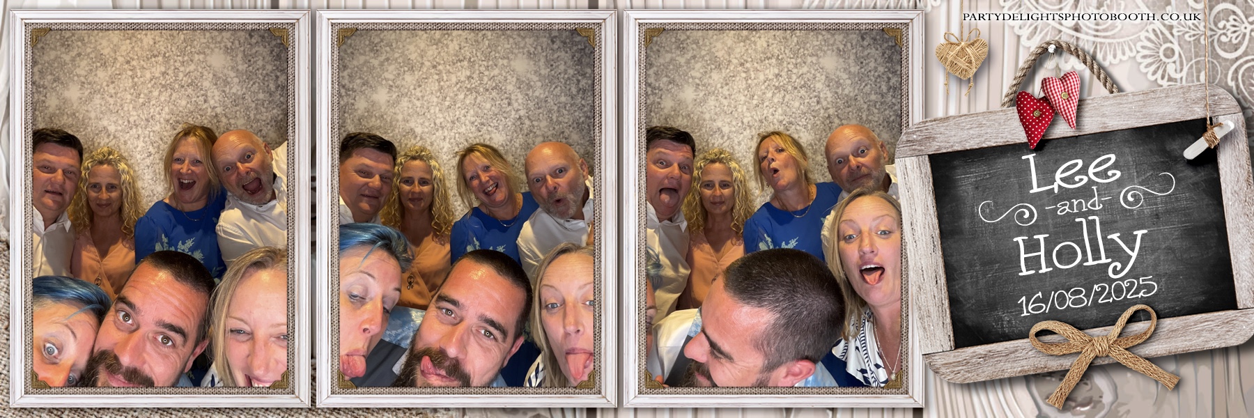 Lee & Holly's Wedding | View more photos from the event at gallery.partydelightsphotobooth.co.uk/u/PartyDelightsPhotoBooth/Lee-Hollys-Wedding