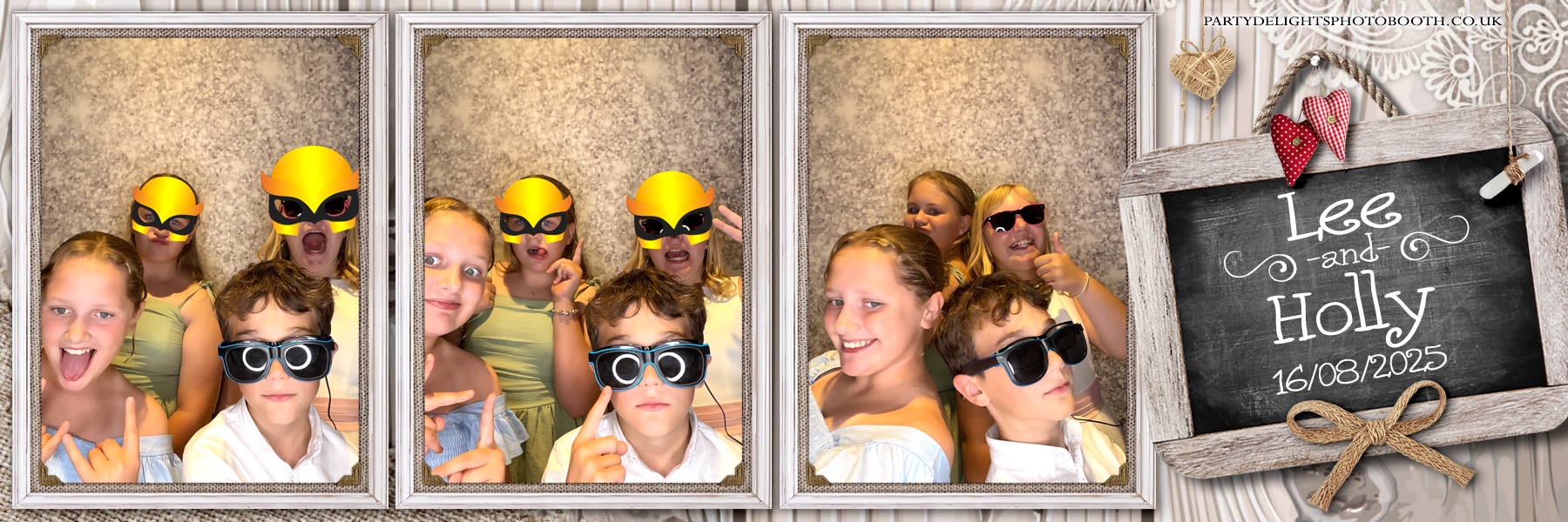 Lee & Holly's Wedding | View more photos from the event at gallery.partydelightsphotobooth.co.uk/u/PartyDelightsPhotoBooth/Lee-Hollys-Wedding