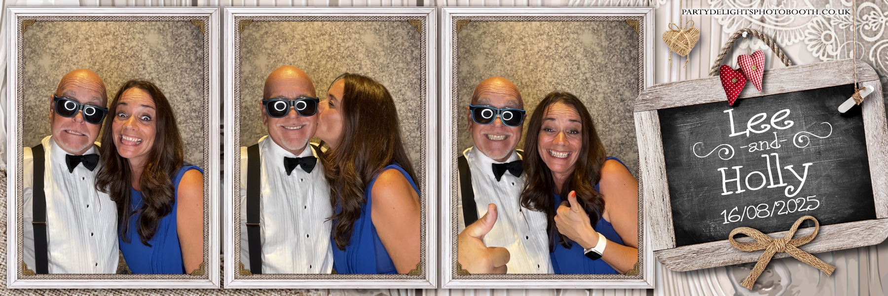 Lee & Holly's Wedding | View more photos from the event at gallery.partydelightsphotobooth.co.uk/u/PartyDelightsPhotoBooth/Lee-Hollys-Wedding
