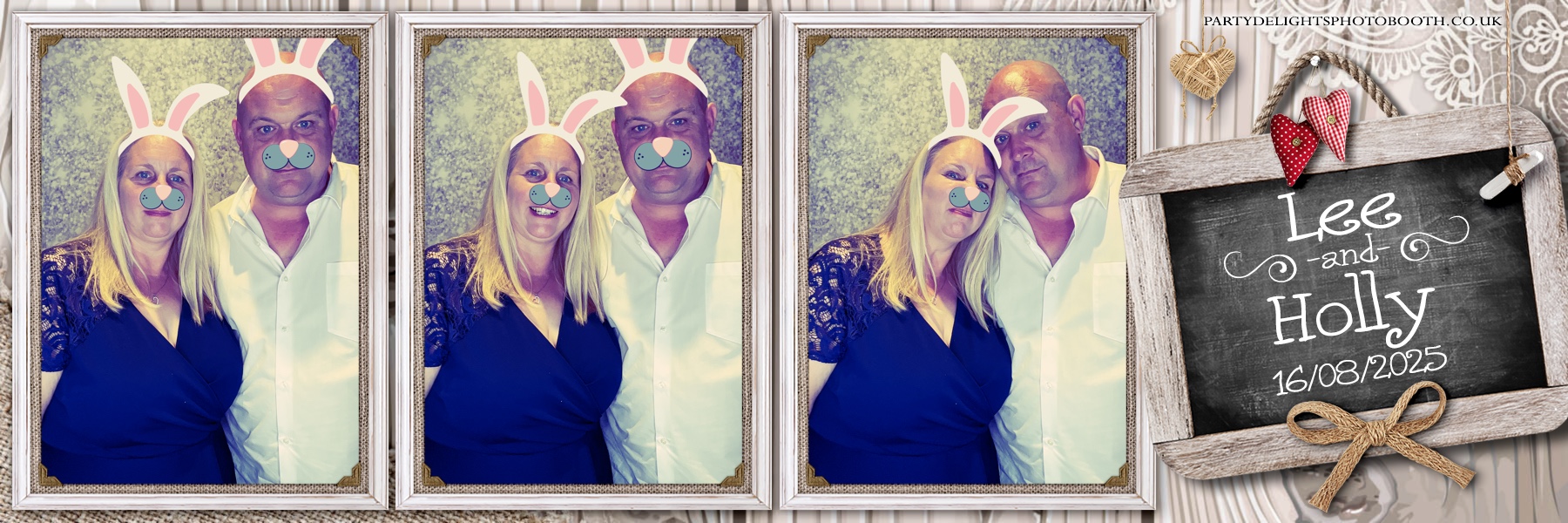 Lee & Holly's Wedding | View more photos from the event at gallery.partydelightsphotobooth.co.uk/u/PartyDelightsPhotoBooth/Lee-Hollys-Wedding