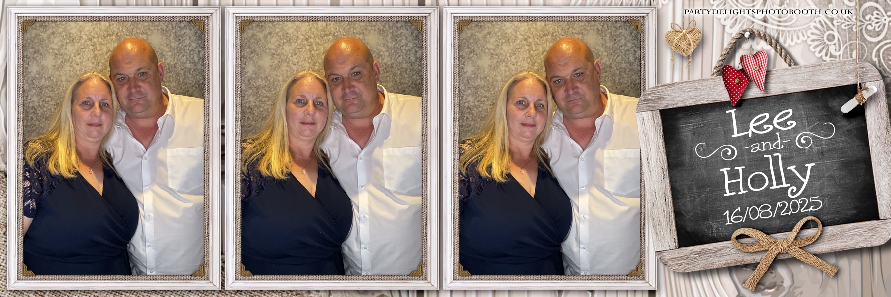 Lee & Holly's Wedding | View more photos from the event at gallery.partydelightsphotobooth.co.uk/u/PartyDelightsPhotoBooth/Lee-Hollys-Wedding