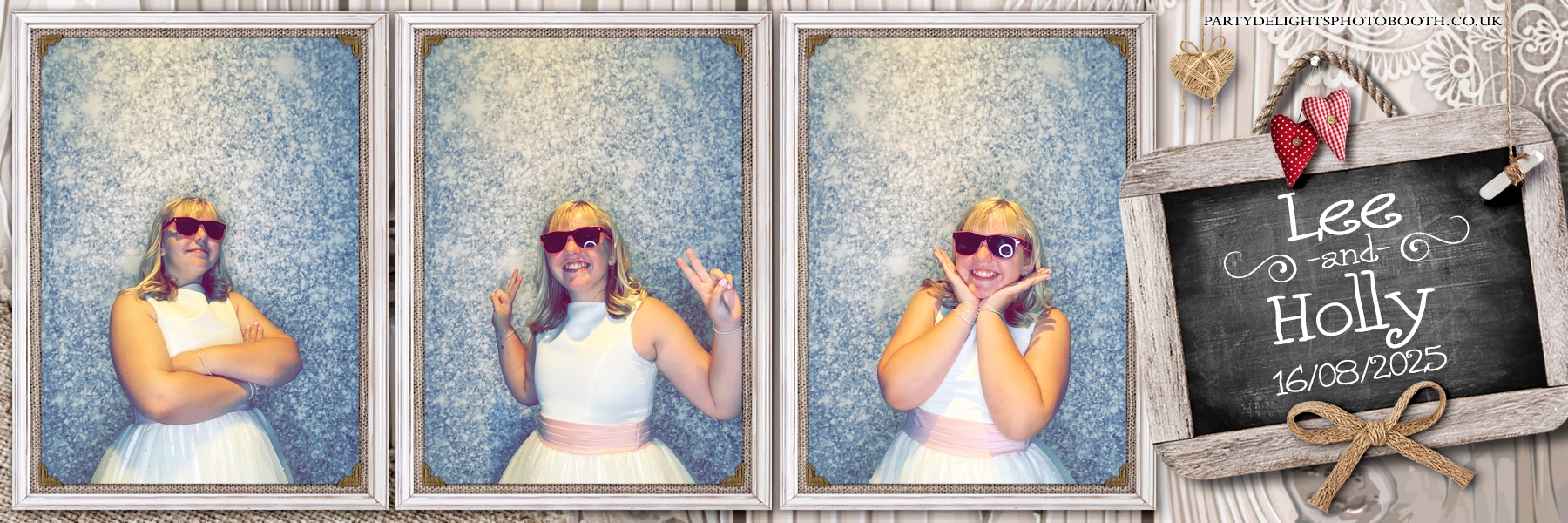 Lee & Holly's Wedding | View more photos from the event at gallery.partydelightsphotobooth.co.uk/u/PartyDelightsPhotoBooth/Lee-Hollys-Wedding