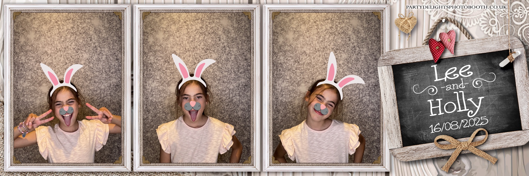 Lee & Holly's Wedding | View more photos from the event at gallery.partydelightsphotobooth.co.uk/u/PartyDelightsPhotoBooth/Lee-Hollys-Wedding