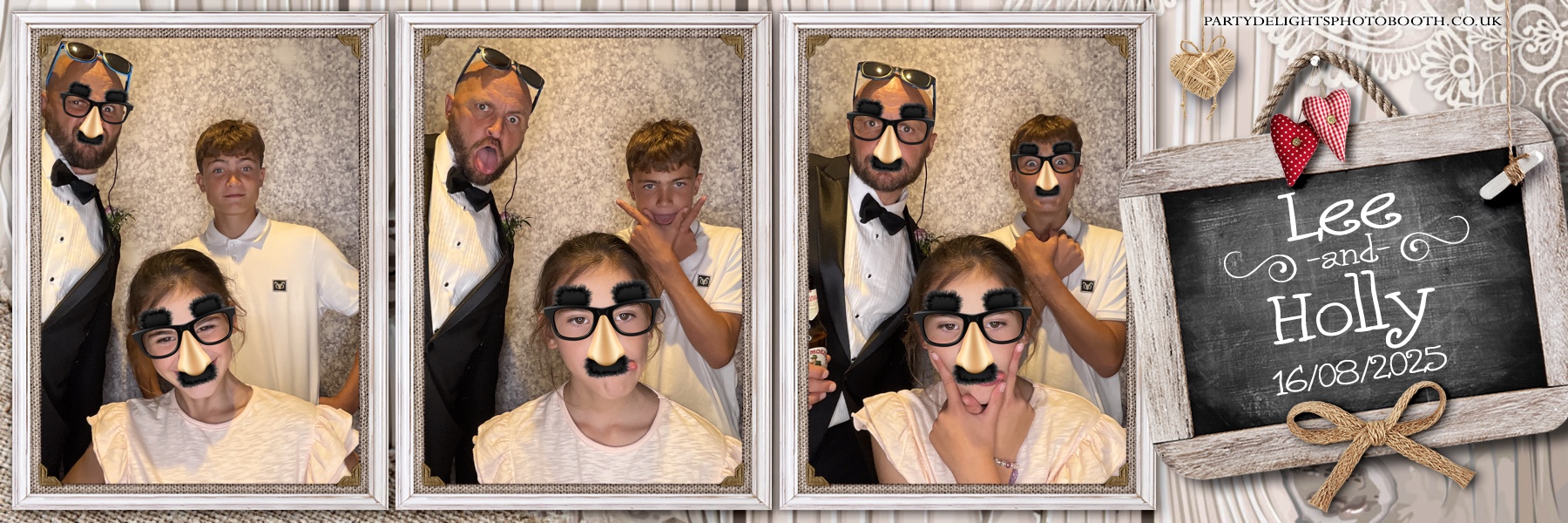 Lee & Holly's Wedding | View more photos from the event at gallery.partydelightsphotobooth.co.uk/u/PartyDelightsPhotoBooth/Lee-Hollys-Wedding