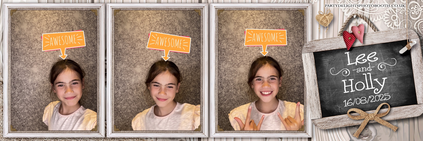 Lee & Holly's Wedding | View more photos from the event at gallery.partydelightsphotobooth.co.uk/u/PartyDelightsPhotoBooth/Lee-Hollys-Wedding