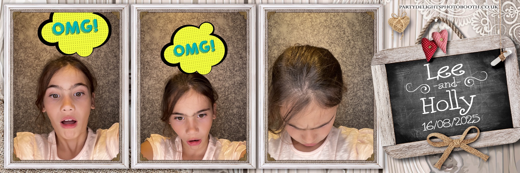 Lee & Holly's Wedding | View more photos from the event at gallery.partydelightsphotobooth.co.uk/u/PartyDelightsPhotoBooth/Lee-Hollys-Wedding