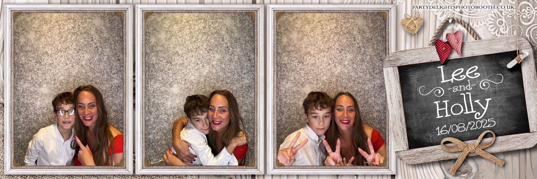 Lee & Holly's Wedding | View more photos from the event at gallery.partydelightsphotobooth.co.uk/u/PartyDelightsPhotoBooth/Lee-Hollys-Wedding