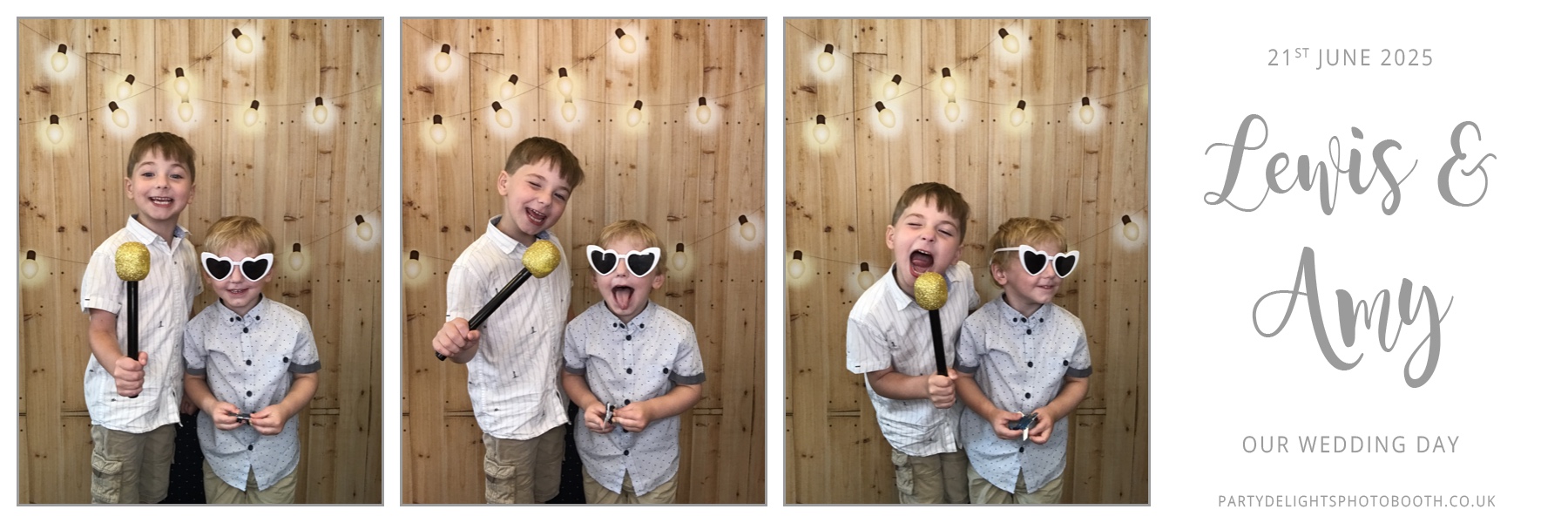 Lewis and Amy's Wedding | View more photos from the event at gallery.partydelightsphotobooth.co.uk/u/PartyDelightsPhotoBooth/Lewis-and-Amys-Wedding