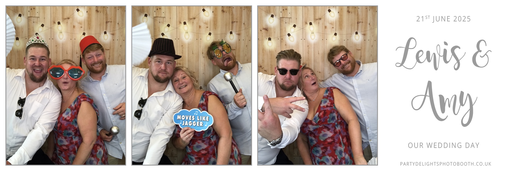 Lewis and Amy's Wedding | View more photos from the event at gallery.partydelightsphotobooth.co.uk/u/PartyDelightsPhotoBooth/Lewis-and-Amys-Wedding