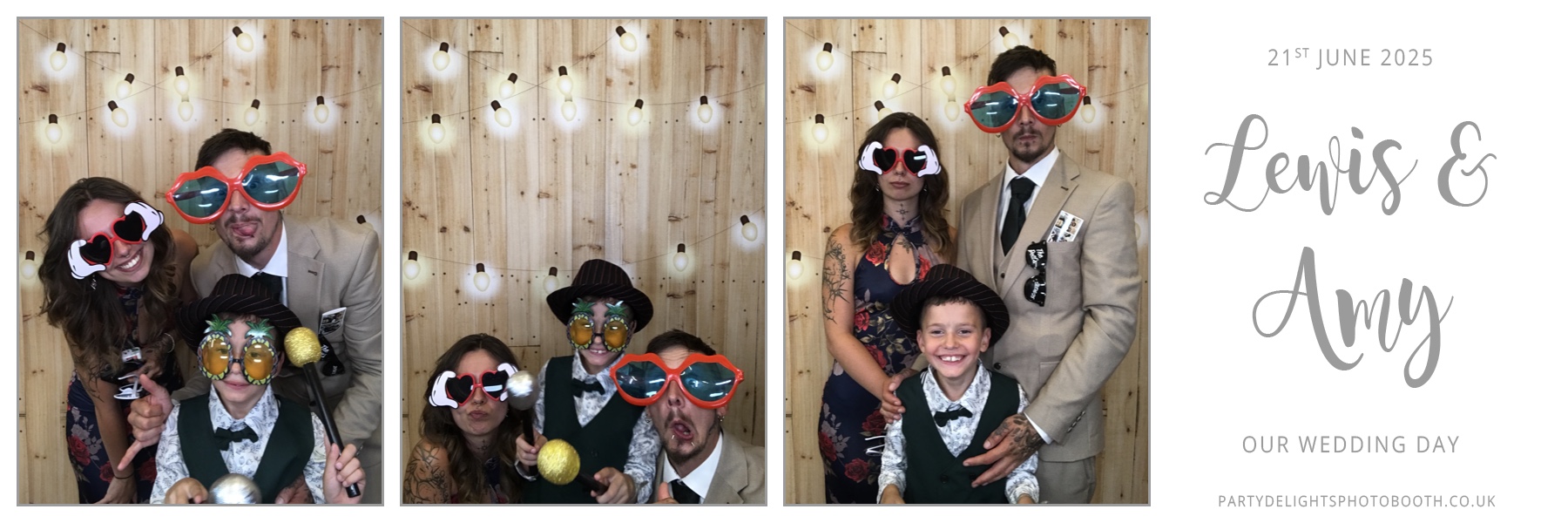 Lewis and Amy's Wedding | View more photos from the event at gallery.partydelightsphotobooth.co.uk/u/PartyDelightsPhotoBooth/Lewis-and-Amys-Wedding