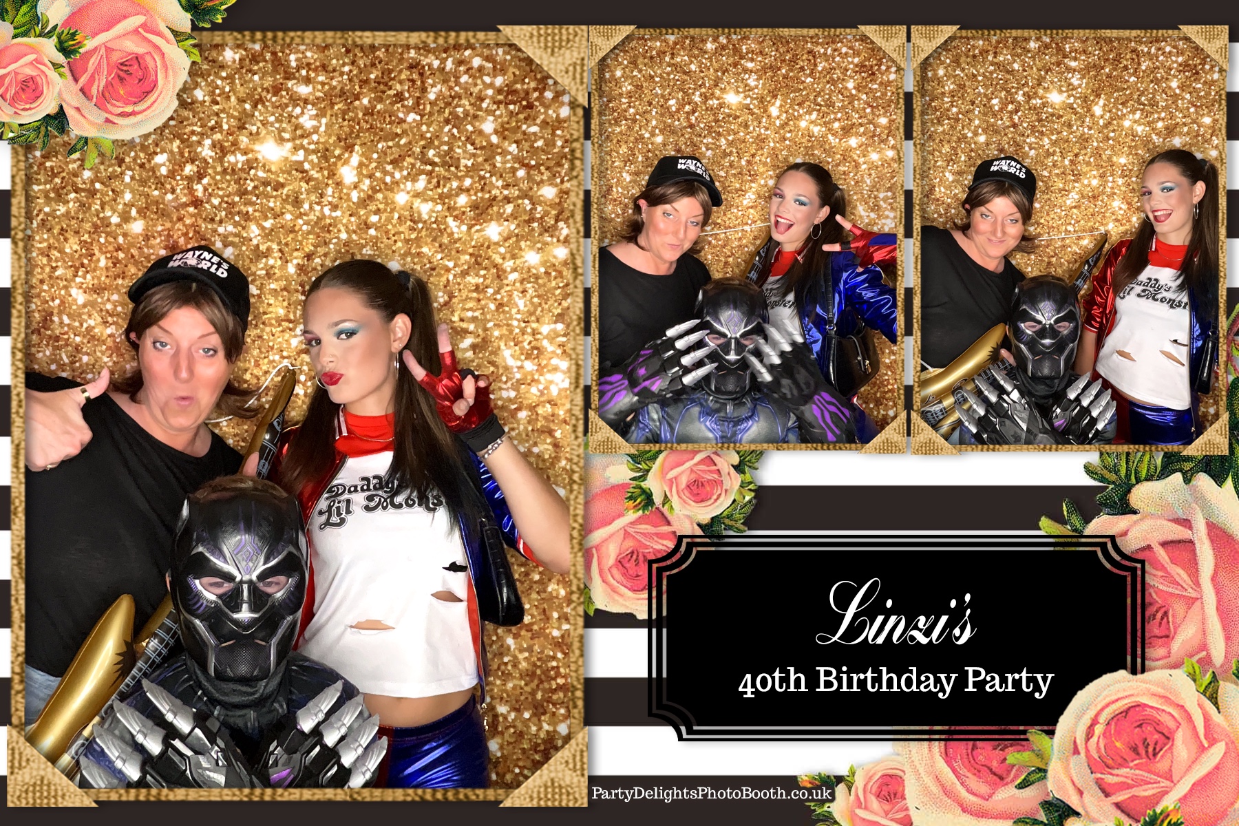 Linzis 40th birthday | View more photos from the event at gallery.partydelightsphotobooth.co.uk/u/PartyDelightsPhotoBooth/Linzis-40th-birthday