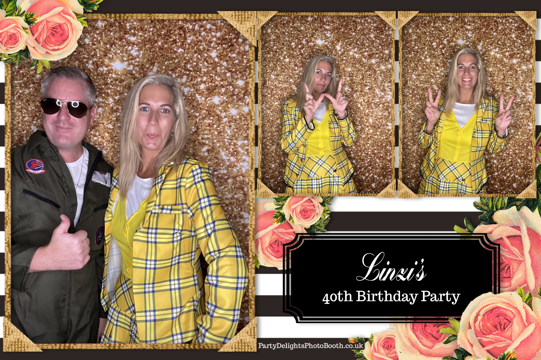 Linzis 40th birthday | View more photos from the event at gallery.partydelightsphotobooth.co.uk/u/PartyDelightsPhotoBooth/Linzis-40th-birthday