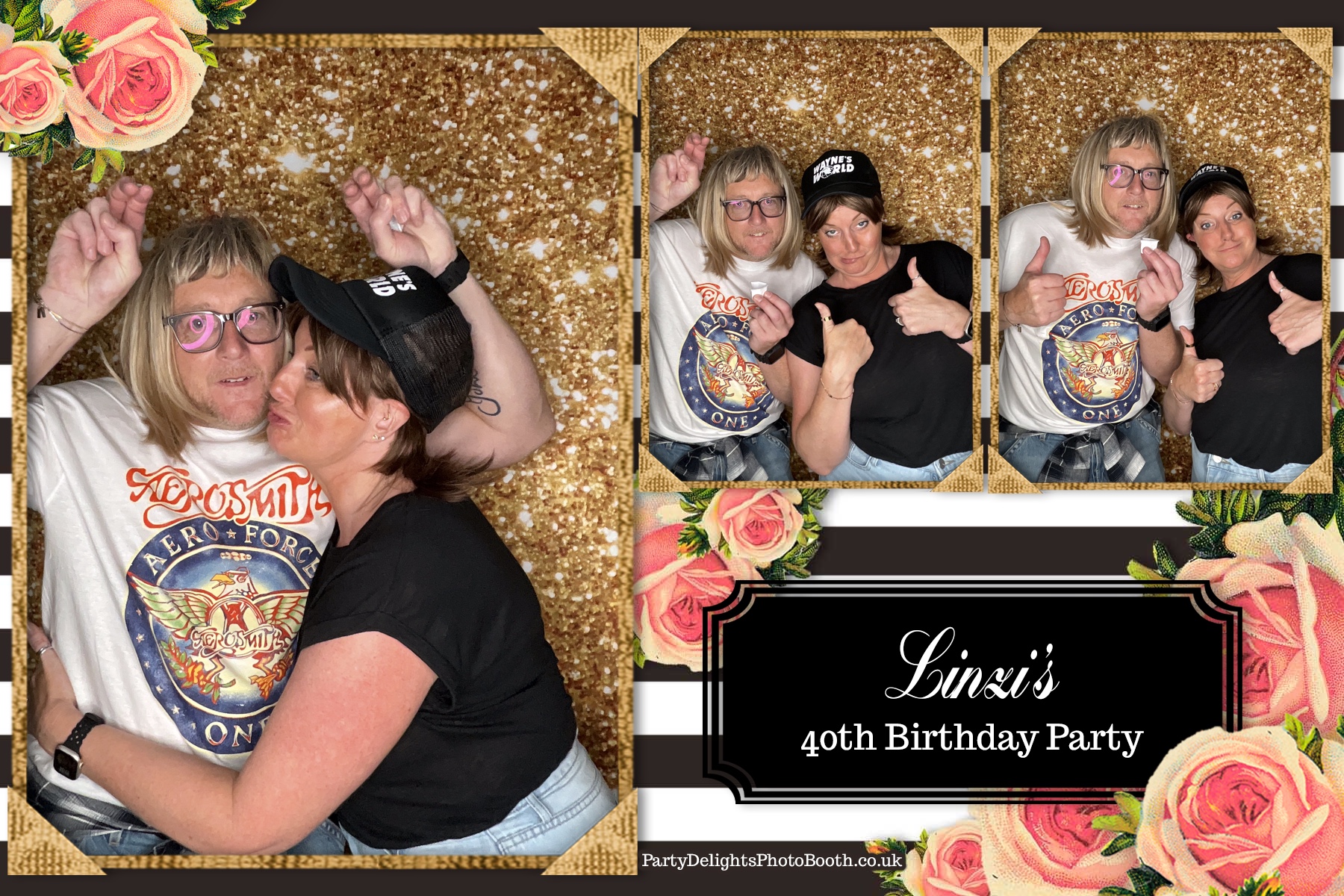 Linzis 40th birthday | View more photos from the event at gallery.partydelightsphotobooth.co.uk/u/PartyDelightsPhotoBooth/Linzis-40th-birthday