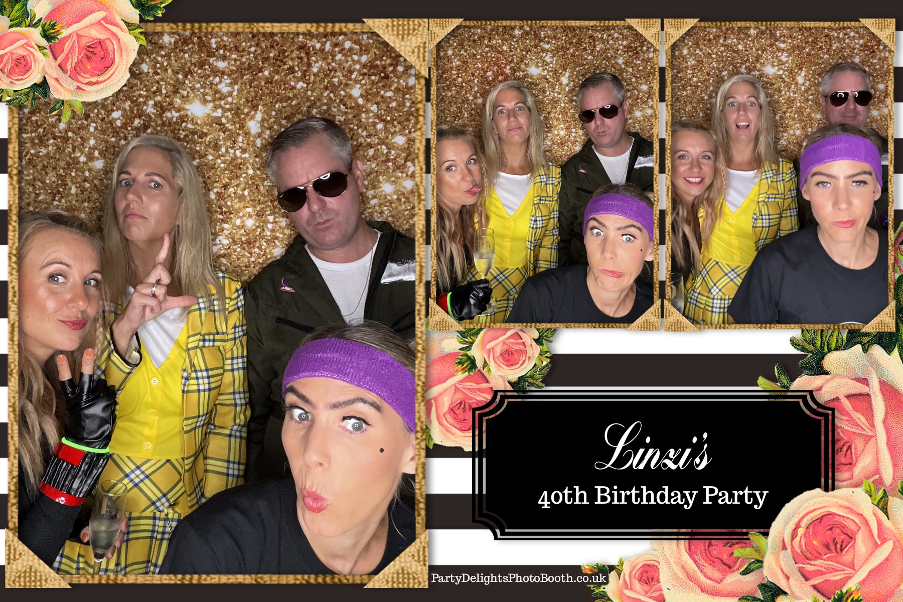 Linzis 40th birthday | View more photos from the event at gallery.partydelightsphotobooth.co.uk/u/PartyDelightsPhotoBooth/Linzis-40th-birthday